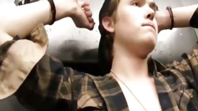 Restrained And Drained three - Scene 1, Masturbating, Muscle, Hunks