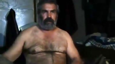 Beautiful Spanish Daddy Jerking Off, Big Cock, Masturbating, Webcam, Beauty, Gay