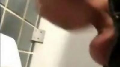 Wc gay wank mutual, Amateur, Masturbating, Old And Young