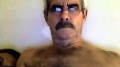 Hairy Chests volume 2 mature hirsute daddy grandpa comp, Amateur, Masturbating, Bears