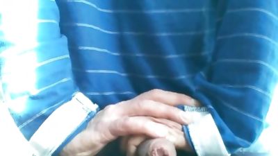 Uncut Cock Hand Fuck #2, Big Cock, Masturbating, Solo