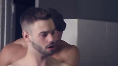 MEN'S ROOM CRUISING, Anal, Big Cock, Blowjob, Manuel Skye