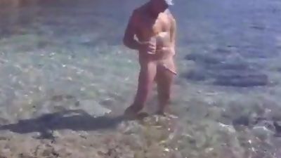 cocaman Big cock Grandpa outdoor exhibitionist compilation, Amateur, Big Cock, Bikini