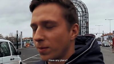 Czech amateur accept money for raw pov butt fucking, Amateur, Blowjob, Homemade, Czech Hunter