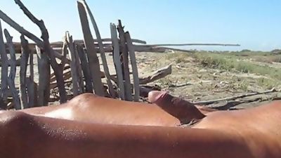 Sabato pomeriggio di sole e mare per il mio cazzo italiano, Amateur, Legs, Handjob