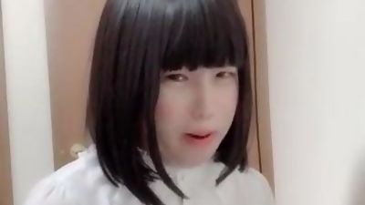 japanese crossdresser masturbation neat style, Asian, Massage, Masturbating, Crossdresser