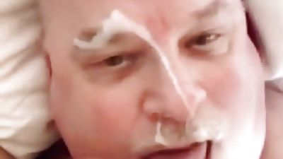 Daddy bear love sucking my 21 years old cock., Amateur, Asian, Blowjob, Hans Berlin, Jake Genesis