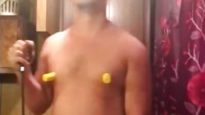 Belly inflation part 1, Solo, Gay, Fat