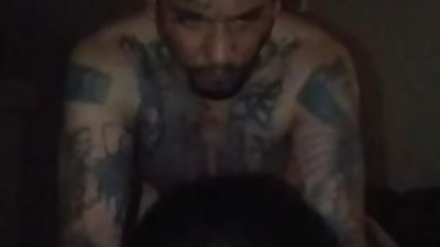 Tatted up mexican thug fucking me hard, Big Cock, Gay, Bareback