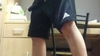 玩球鞋操球鞋射fucking basketball shoe, Asian, Cumshot, College