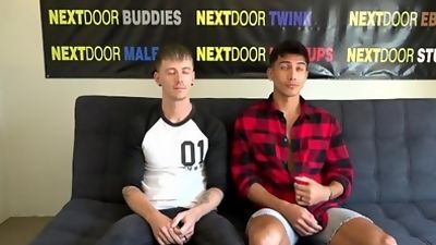 NextDoorCasting - Married Couple's First Time Fuck On Camera, Big Cock, Casting, Muscle