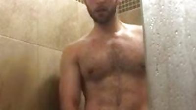 Slut cum in to shower, Cumshot, Hunks, Slave, Slut