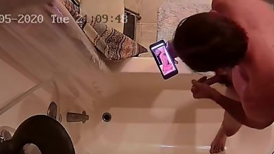 24-06. Canada. HOT! Hidden cam bathroom, Hidden Cam, Masturbating, Webcam
