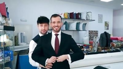 The Tailor and Franky - Drew Dixon & Franky Fox, Anal, Big Cock, Blowjob, Drew Dixon