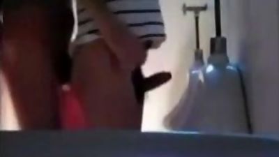 Public toilet fuck 35, Outdoor, Gay, Bareback, Public