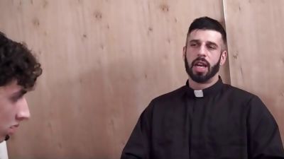 Catholic sex education, Anal, Big Cock, Old And Young, Gay