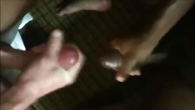 Guys jerking off and cumming together compilation part 2, Amateur, Big Cock, Cumshot, Gay