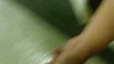 getting jerked in gym shower pt 4, Amateur, Cumshot, Masturbating