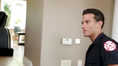 Next Door collection - Luke Adams fucked by fireman Joey Jay., Big Cock, Blowjob, Cumshot, Gay, Luke Adams