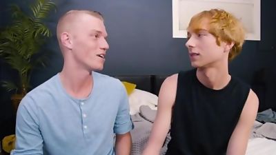 NextDoorTwink - Teens Kyle Brant & Dylan Hart's First Hookup, Ass, Big Cock, Blowjob, Nextdoor Twink