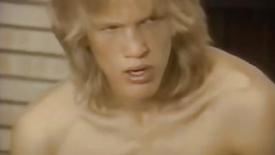 Young Guys Fuck And Are Watched By A Voyeur - KISSING COUSINS - Vintage, Big Cock, Blonde, Vintage, Gay