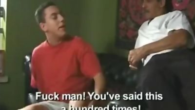 Daddy and son fuck, Blowjob, Cumshot, Old And Young