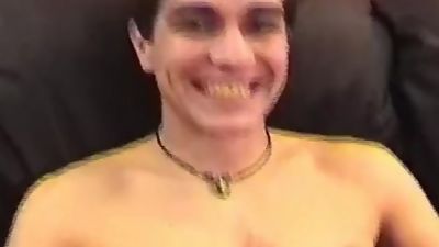 Hairy nerd gets bushy cock worshiped, Amateur, Blowjob, Hairy