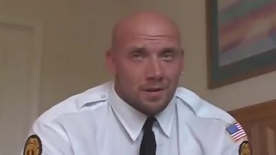 Musclebull Cop, Fetish, Gay, Muscle, Police