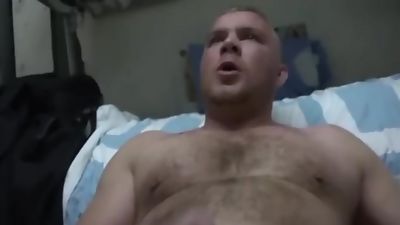 British Cops 1 Solo, Big Cock, Hairy, Solo