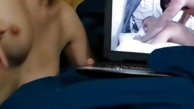 i want you to cum watching gay male porn, Amateur, Fetish, POV