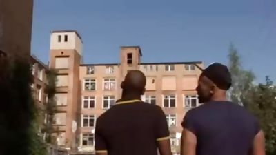 Tyson Tyler Fucks Stranger, Big Cock, Cumshot, Orgasm