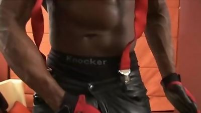 Mr. XL musclegod solo, Black, Masturbating, Solo