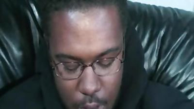 Horny ebony gay Ryan seduces his buddy, Anal, Ass, Gay