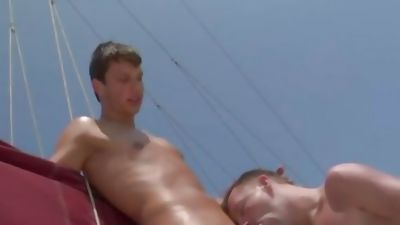 Love Boat - Scene 1, Public, Shaving, Sperm, Boat