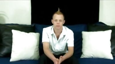 Mohawk Jack Off, Big Cock, Cumshot, Masturbating, Gay