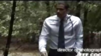 [gogetgay.blogspo gay in the forest, Asian, Outdoor, Threesome