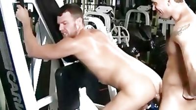 Gym Fuck: John Magnum & Steven Daigle, Anal, Blowjob, Pornstar, Dominic Ford, Jonny Magnum, Steven Daigle