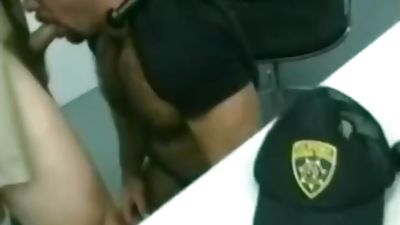 Cops Blowing Cops, Blowjob, Hairy, Uniform, Gay Bears Hardcore