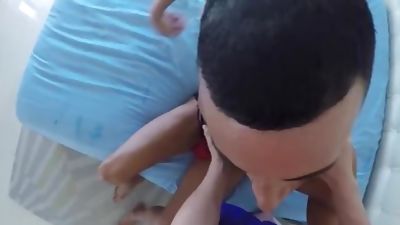 MenPOV Wet N Wild Slip N Slide Sex, Anal, Big Cock, Blowjob, Men POV