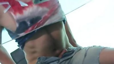 ShowerBait Caught With His Pants Down, Anal, Big Cock, Blowjob