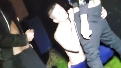 Robert & Romeo Tag-team Ruslan, Anal, Cumshot, Double Penetration