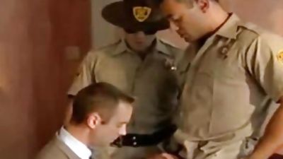 Two Cops And The Manger, Uniform, Police, Prison