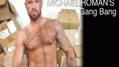 DA - Michael Roman's group slam, Anal, Big Cock, Interracial, Michael Roman