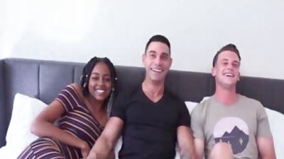 MMF Bi threesome biggest Uncut EURO 10-Pounder Marcos WRECKS taut aperture On dirty Bottom twink Adam while dirty ebony Destiny Cums From Her toy!, Big Cock, European, Hardcore