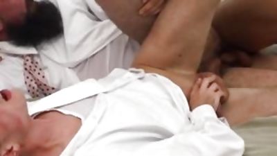 MissionaryBoys: Elder Garrett ass fingering, Ass, Dance, Office