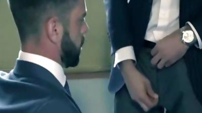HubxPorn Beard Male Manager's raunchy Temptation, Hairy, Beauty, Seduced