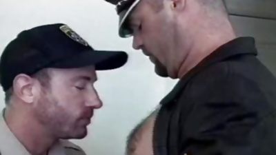 pretty Leather Daddy bonks His Buddy Up The ass, Ass, Fetish, Daddies