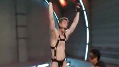 Superhero Captured And Edged, Deepthroat, Fetish, Bondage