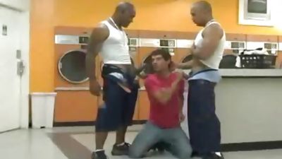 sexy Laundry Service, Black, Bareback, Sperm