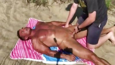 Dilf banged On The Beach, Bikini, Daddies, Beach, Swimsuit